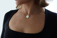 Load image into Gallery viewer, Sterling Silver Birth Month Flower Necklace