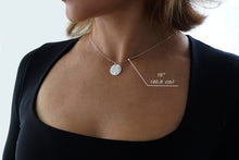 Load image into Gallery viewer, Sterling Silver Birth Month Flower Necklace