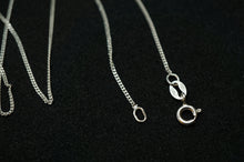 Load image into Gallery viewer, Sterling Silver Calligraphic Little Letter Necklace by Lindström