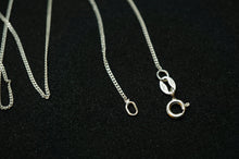 Load image into Gallery viewer, Sterling Silver Birth Month Flower Necklace