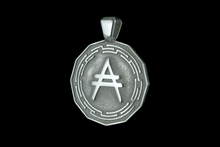 Load image into Gallery viewer, Cardano ADA silver necklace