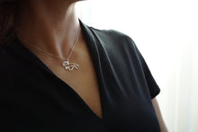 Load image into Gallery viewer, Icelandic Horse silver necklace