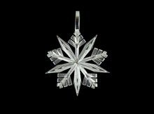 Load image into Gallery viewer, Star Snowflake necklace