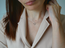 Load image into Gallery viewer, Saturn Ring necklace