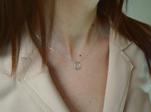 Load image into Gallery viewer, Saturn Ring necklace