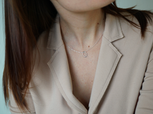 Load image into Gallery viewer, Saturn Ring necklace