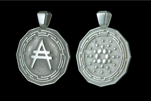 Load image into Gallery viewer, Cardano ADA silver necklace