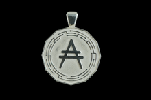 Load image into Gallery viewer, Cardano ADA silver necklace