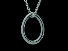 Load image into Gallery viewer, Saturn Ring necklace
