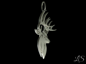 Deer necklace