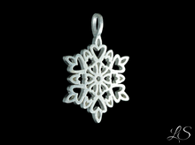Load image into Gallery viewer, Romantic Snowflake necklace

