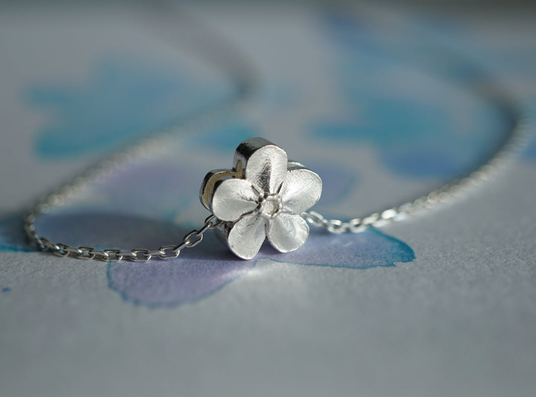 Forget Me Not necklace