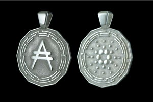Cardano ADA silver necklace